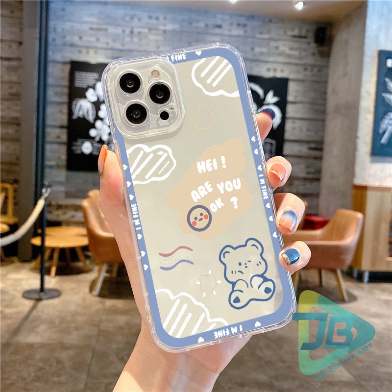 SOFTCASE BENING BEAR OPPO VIVO XIAOMI SAMSUNG REALME IPHONE INFINIX ALL TYPE JB5923