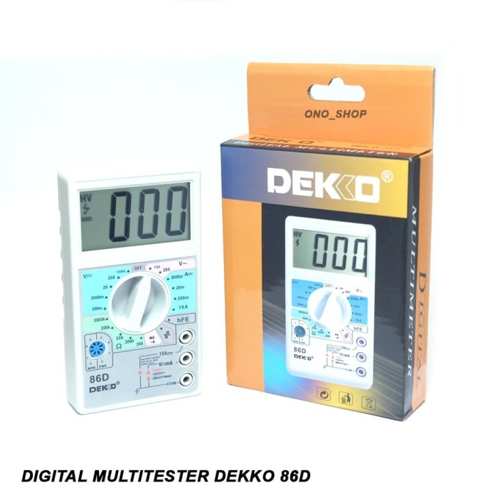 Digital Multitester Dekko 86D