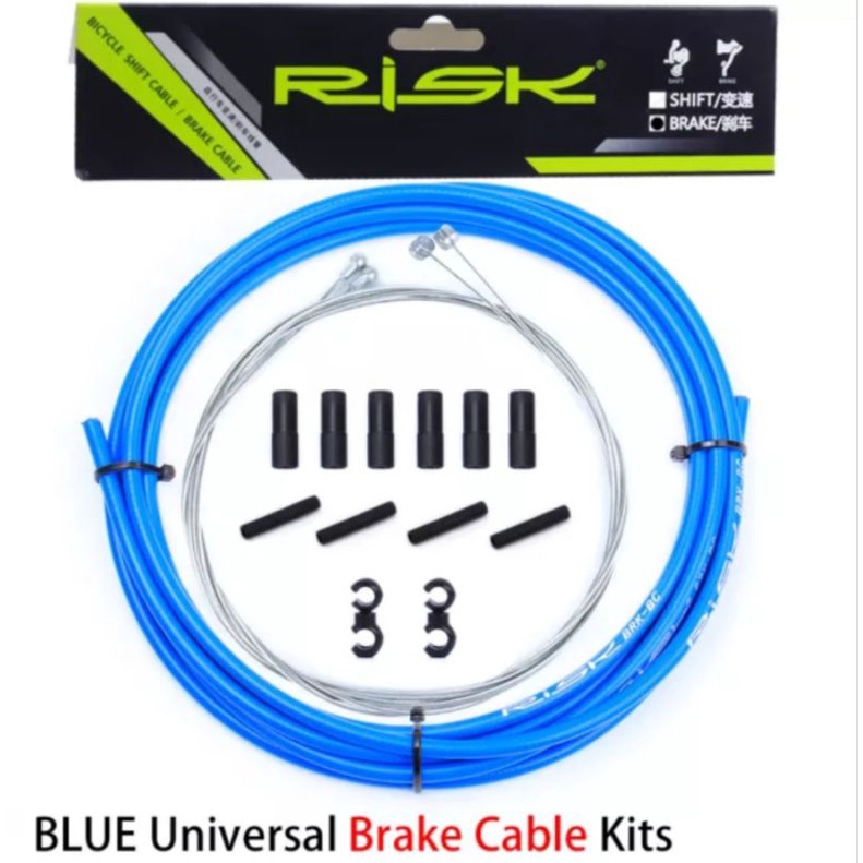 Risk Kabel Set Rem Mekanik Disc brake Sepeda Cable V Brake Sepeda