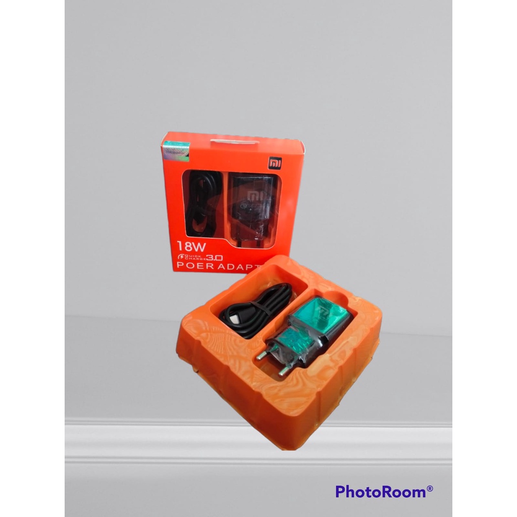 QUICK CHARGER XIAOMI 18W POER ADAPTER 3A - TERLENGKAP