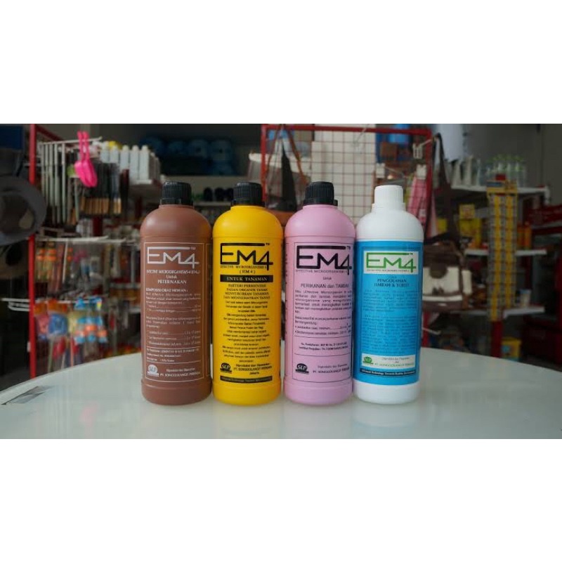 EM4 1LITER UNTUK PEMBUATAN PUPUK ORGANIK KOMPOS.PERIKANAN.PETERNAKAN.PENGOLAHAN LIMBAH EM4