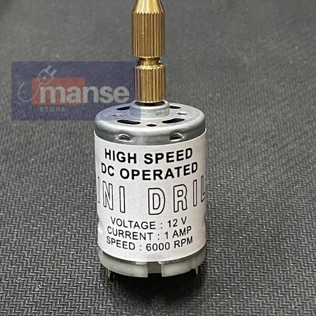 RC480 Mini Drill Bor PCB 12V Dinamo Drill Terlaris 9RT