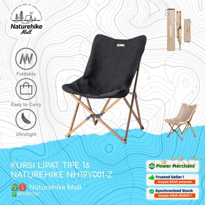Promo KURSI LIPAT NATUREHIKE NH19Y001-Z TIPE 16 CAMPING OUTDOOR MANCING silahkan order