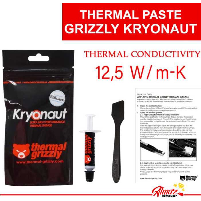 Thermal Paste Kryonaut Thermal Grizzly