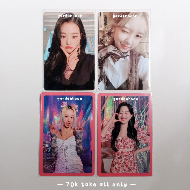 [BOOKED] PC/Photocard OFFICIAL Wonyoung Wony Izone Pob Bene One Reeler OR