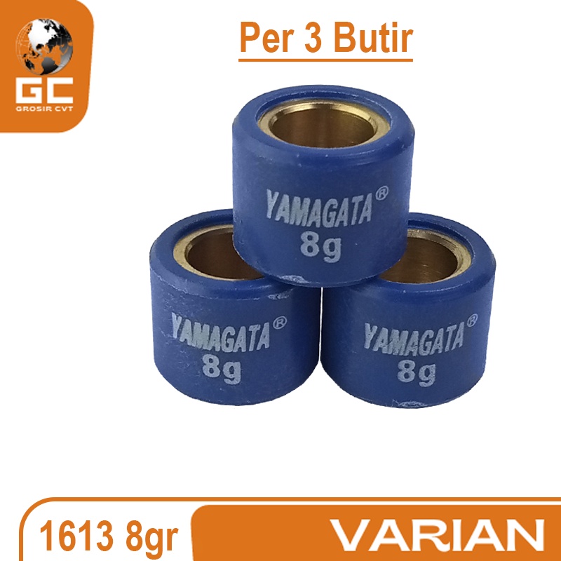 Roller Beat Scoopy Spacy 110 karbu 7 8 9 10 12 Gram Per 3 butir Yamagata