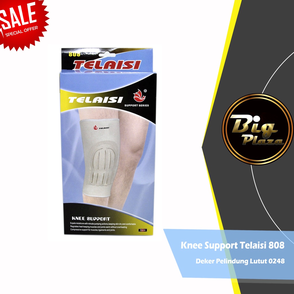 Knee Support Telaisi 808 / Deker Pelindung Lutut 0248