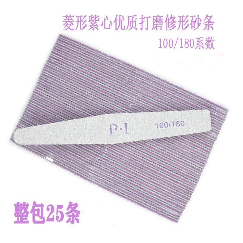 Kikir Kuku Opi Nail File 100 / 180 Mengkilap Tahan Lama Nailart Manicure Pedicure Buffer Sunsine