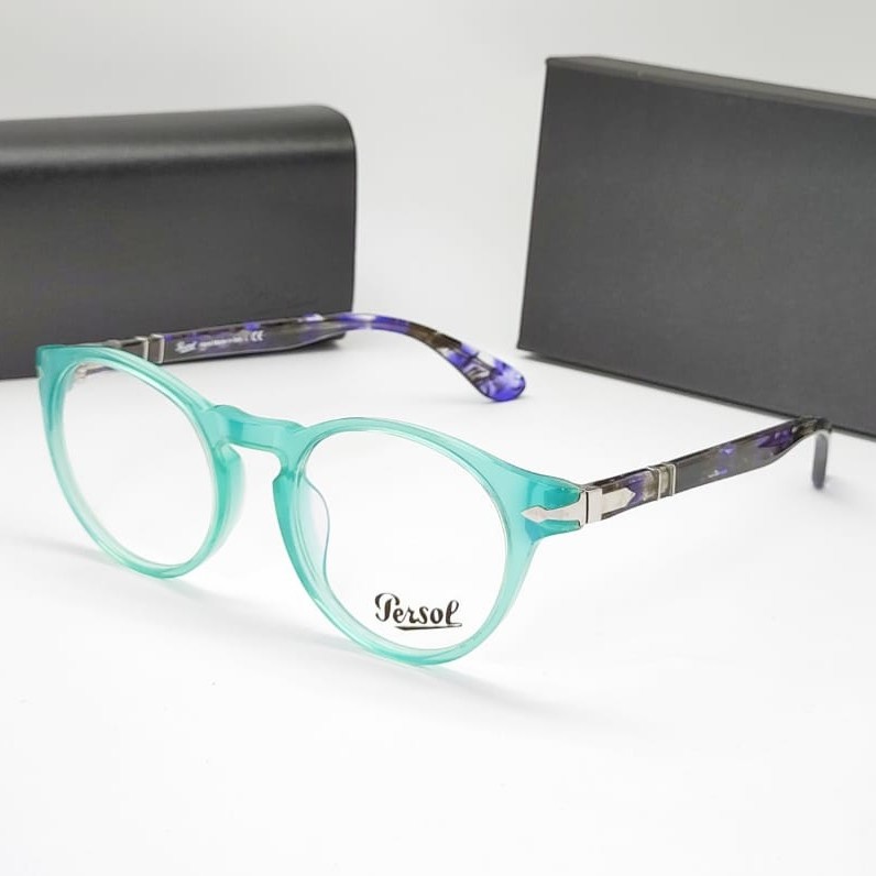 FRAME KACAMATA PRIA/WANITA PERSOL 3092-V BLUE GRADIASI