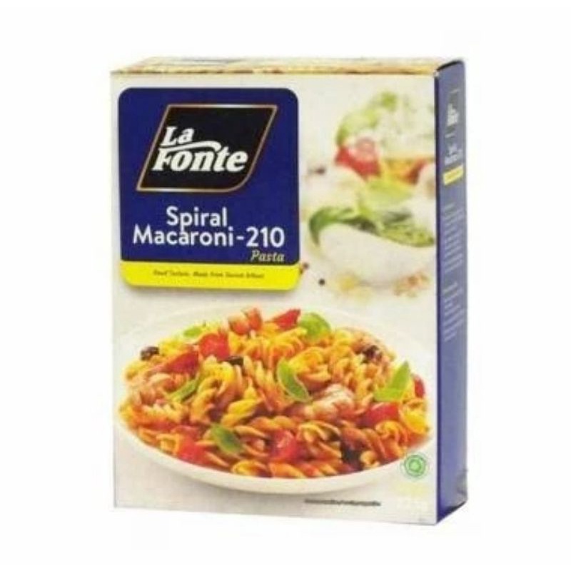 

la Fonte Spiral Macaroni 225gr