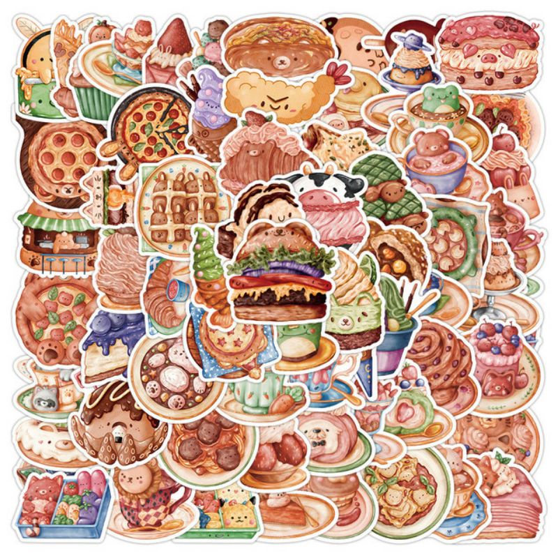 

STIKER PACK FOOD STYLE 260035- STIKER AESTHETIC KEREN IMUT LAPTOP, AKSESORIS HP, ANTI AIR, MOTIF, HELM, TUMBLER, KOPER, KULKAS