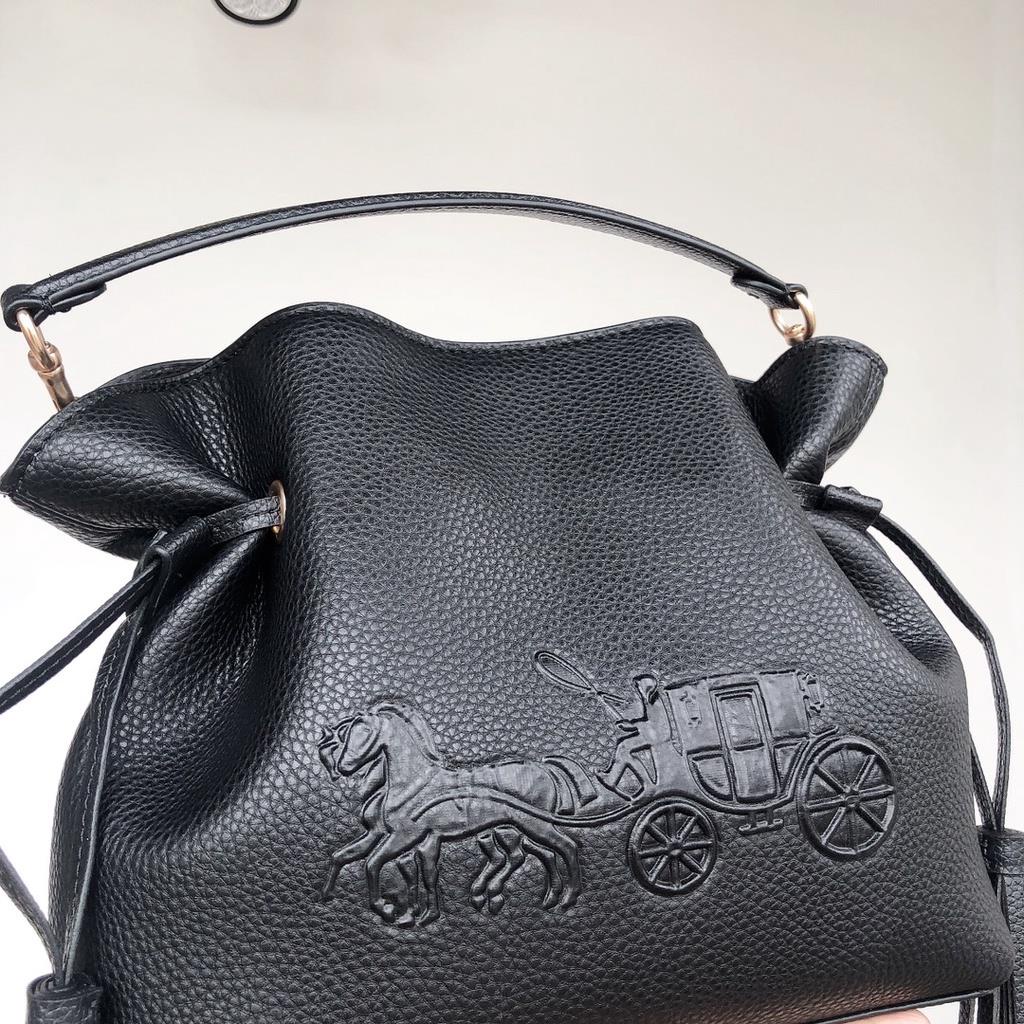 （grab） CA164 CA213 coach women Crossbody With Horse And Carriage Women Crossbody Sling Bucket Bag