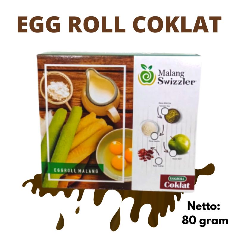 

Egg Roll Coklat Barin Food Indonesia 80 Gram