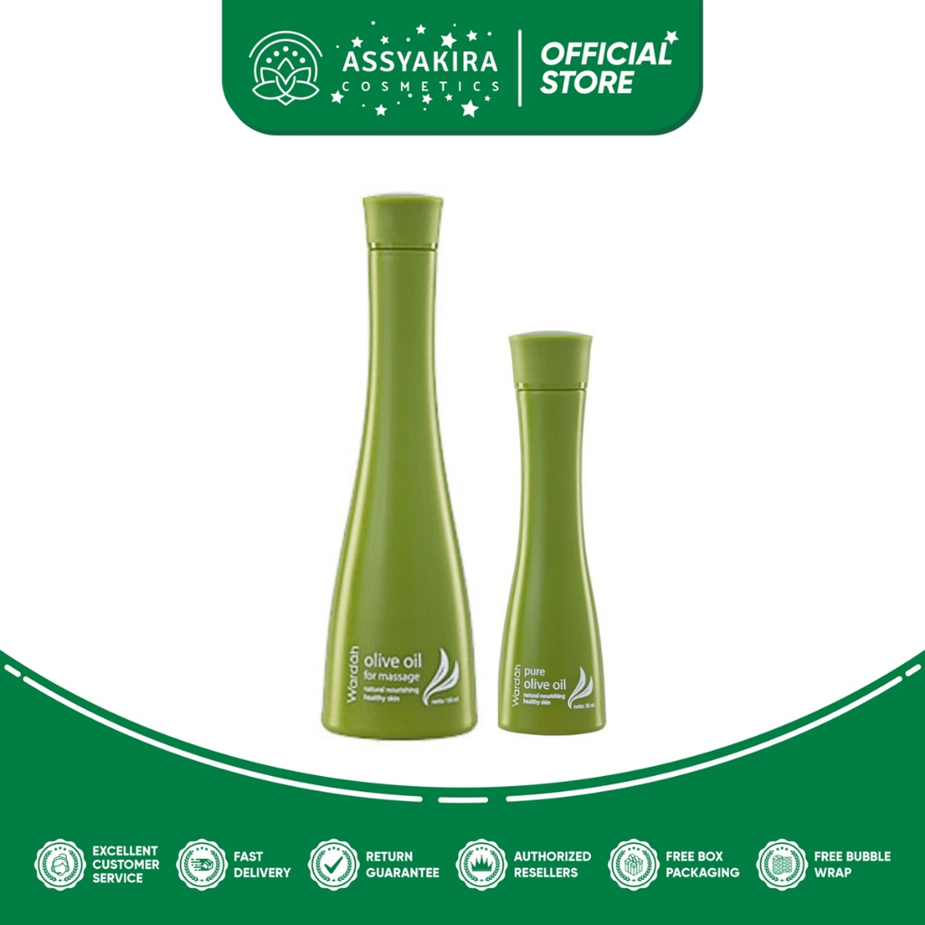 Wardah Pure Olive Oil 50ml | Wardah Olive Oil for Massage 150ml