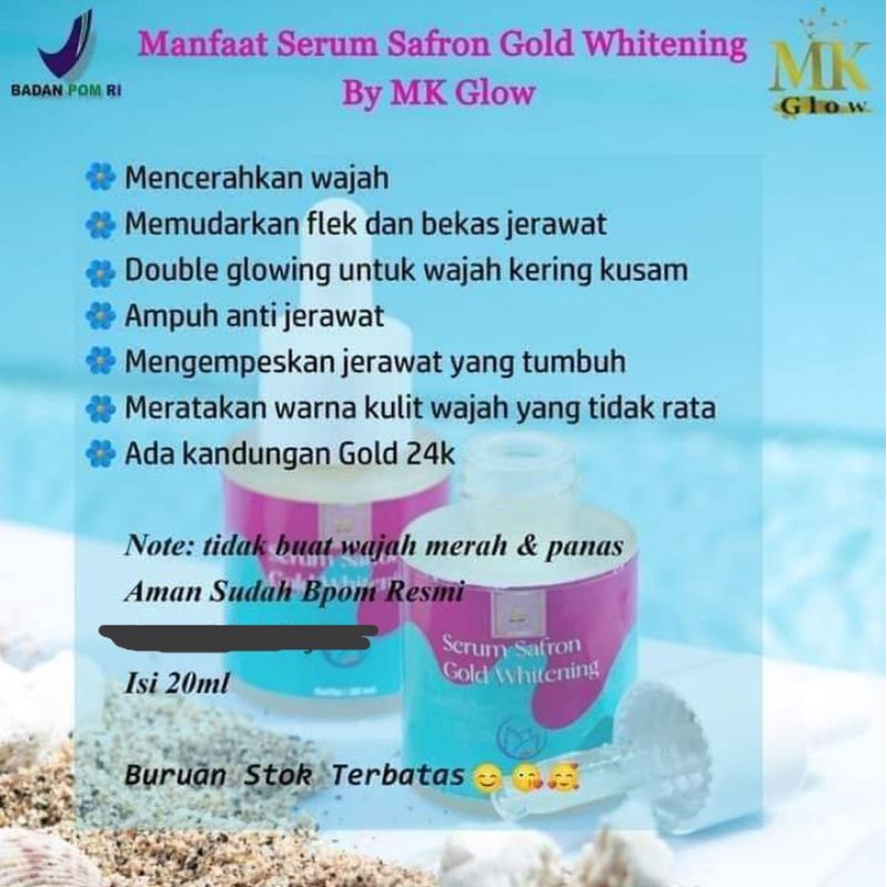 serum safron mk glow