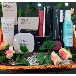 BEST PRODUK  Set seserahan make up PAKET PIXY MAKE UP SIMPLE 7 ITEM , Serahan Pengantin , Serahan Ni