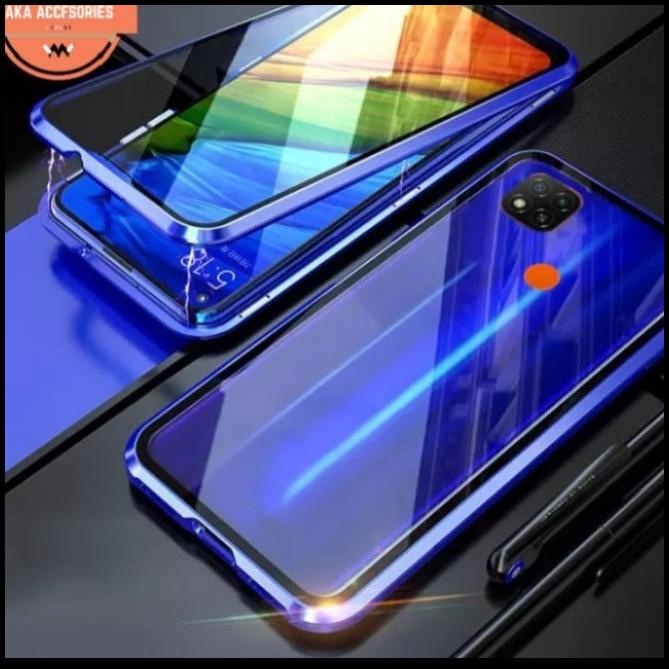 Case Double Glass Magnet Xiaomi Redmi 9 Redmi 9A Redmi 9C
