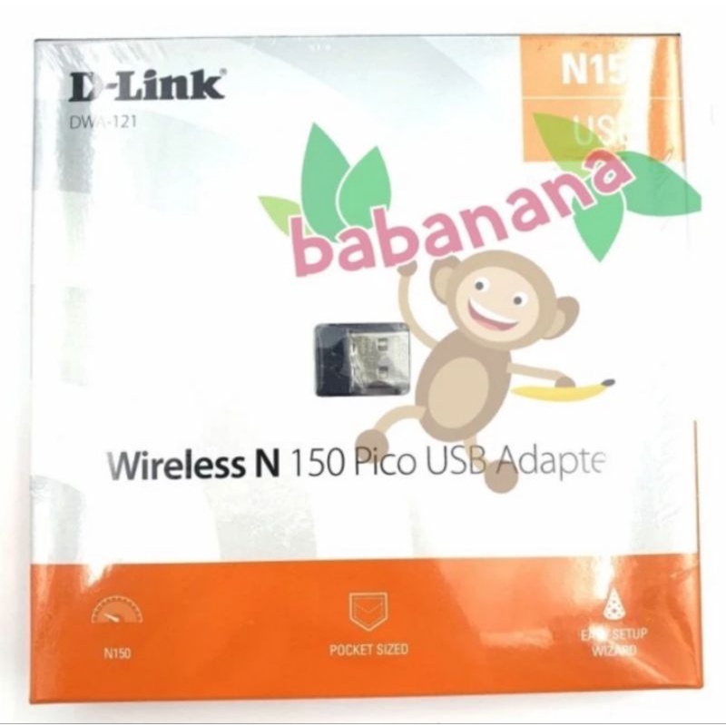 DLINK DWA 121 wireless adapter N150 wifi d-link usb nano receiver