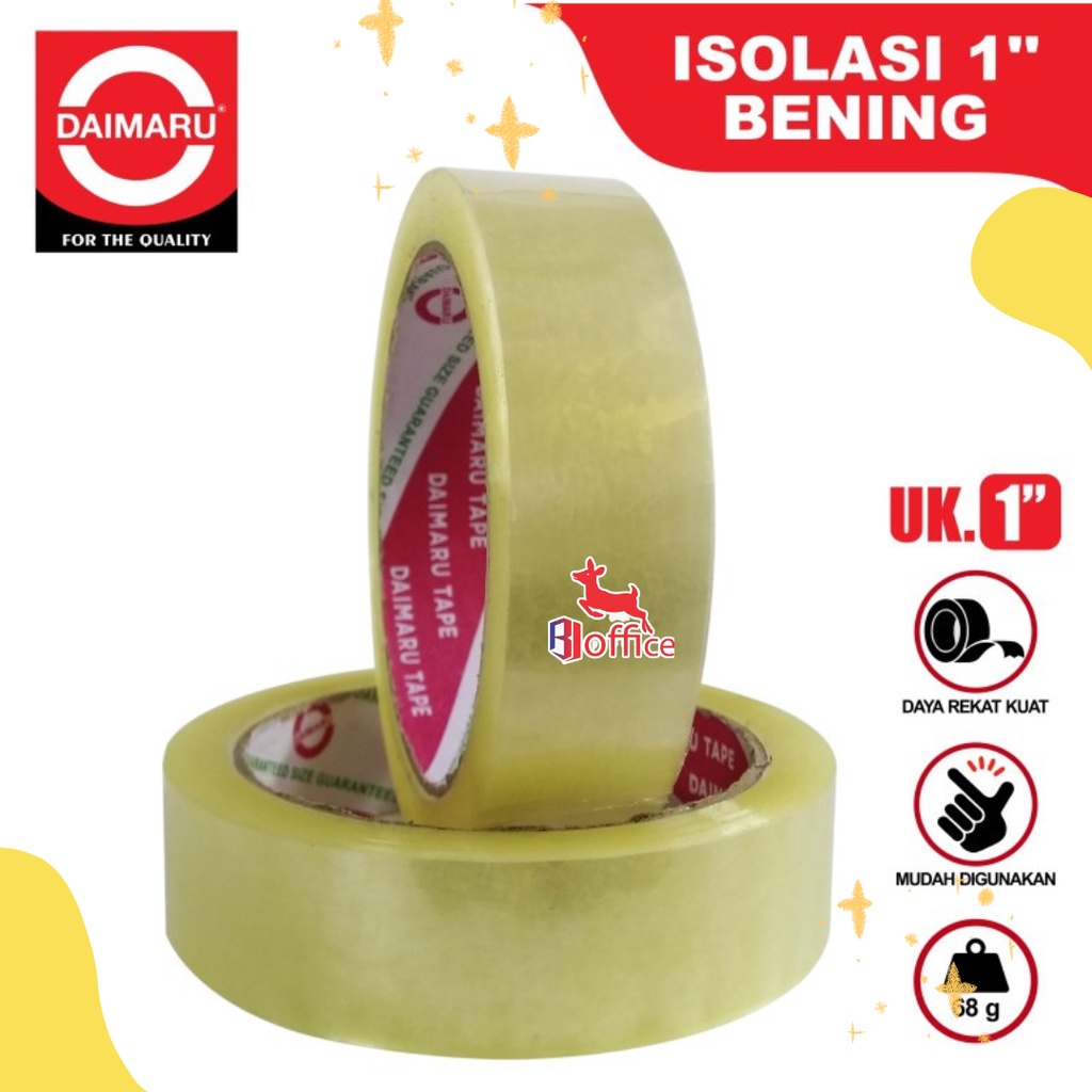 

Daimaru Solasi sedang (24 mm x 72 yard)