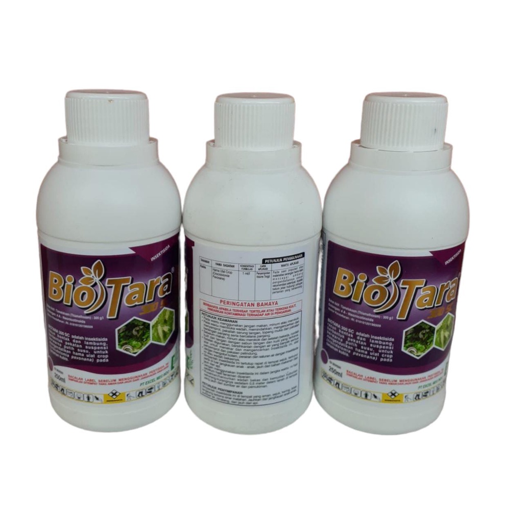 Insektisida Biotara 300SC 250ml Thiamethoxam 300g/l Pengendali Hama Ulat Paling Ampuh Cruiser 320 g/l Virtako 200 g/l Alika