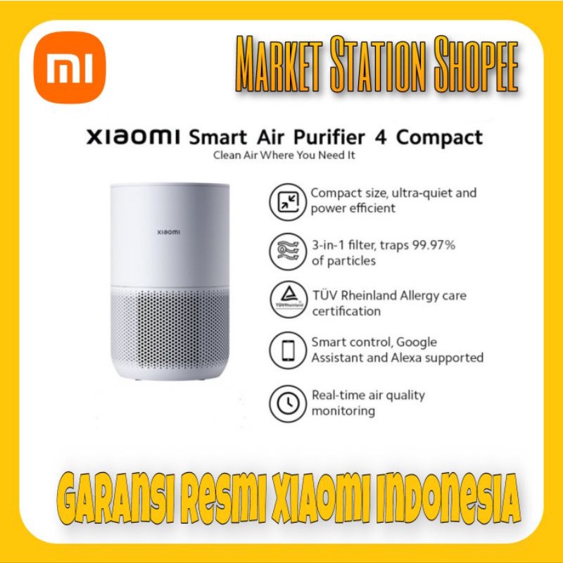 Xiaomi Smart Mi Air Purifier 4 Compact Garansi Resmi