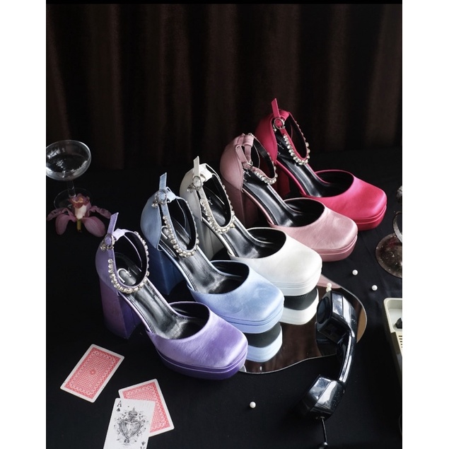 POSU Lolita Heels - Heels Wanita - Sepatu Heels Wanita