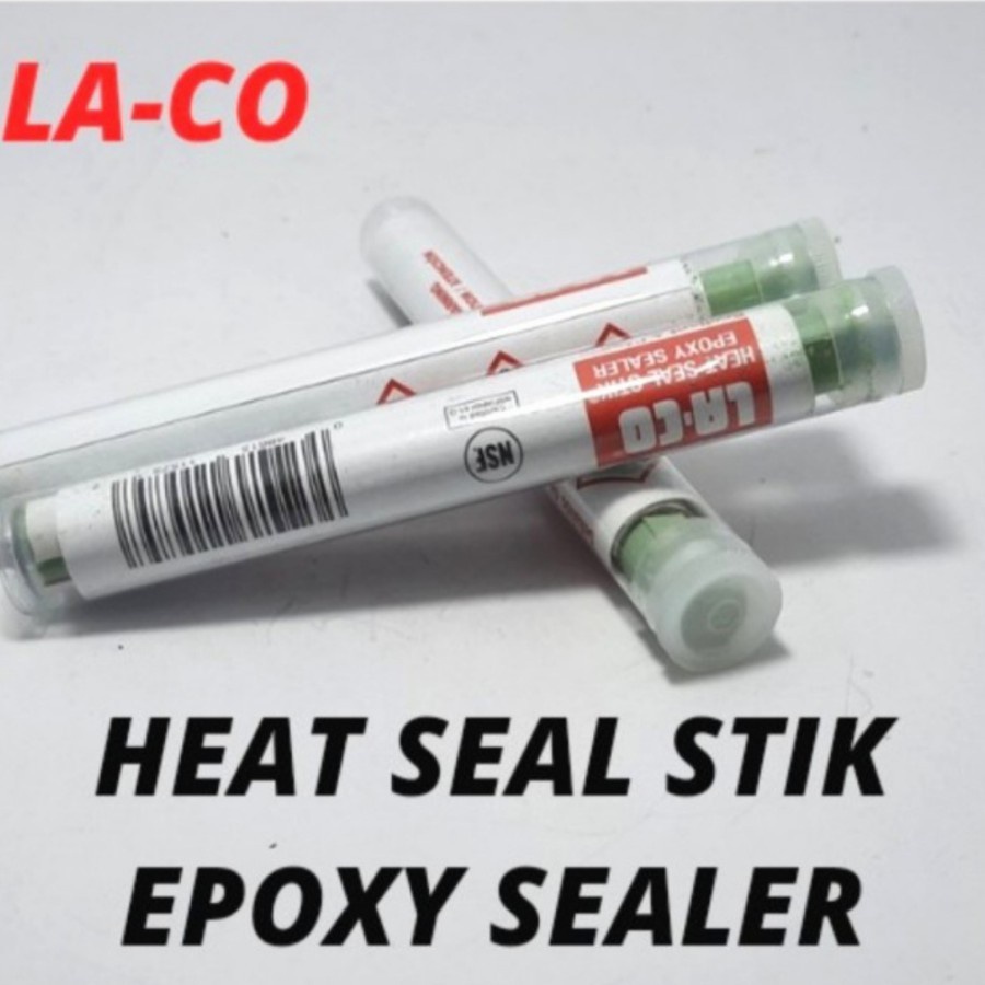 LACO STick epoxy sealer evaporator kulkas lem stik heat seal hijau tambal evap bocor