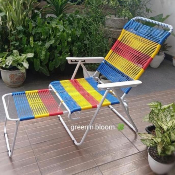 Promo kursi santai lipat kursi malas tali karet silahkan order