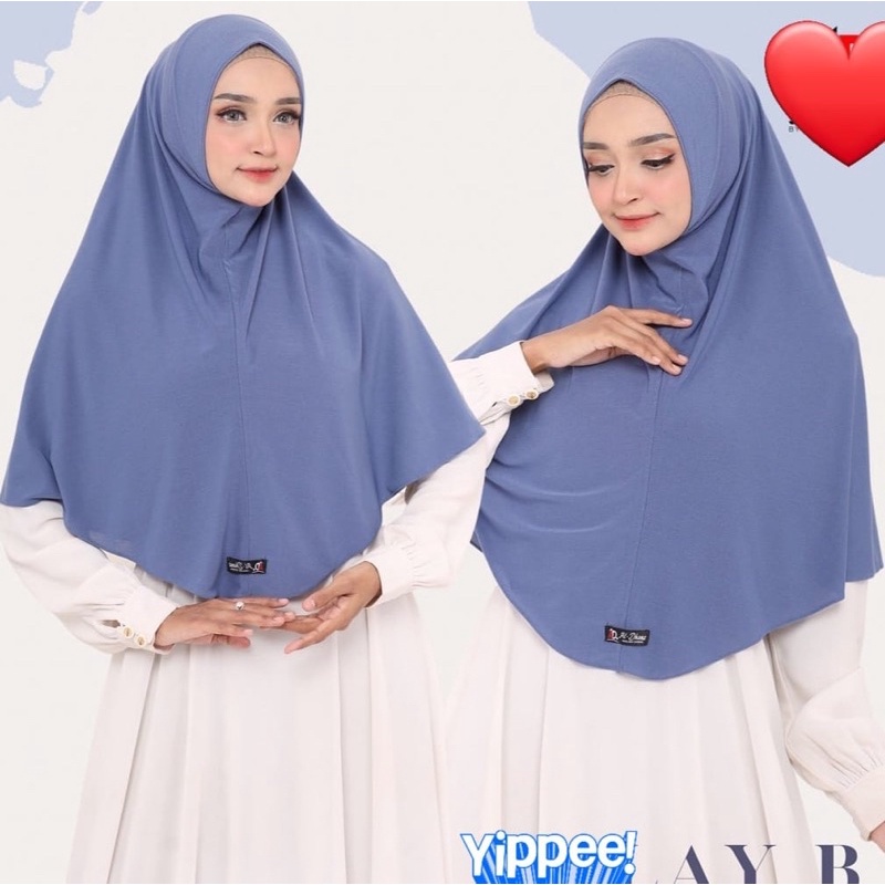 HIJAB / JILBAB BERGO INSTAN NON PED TURKEY JERSEY