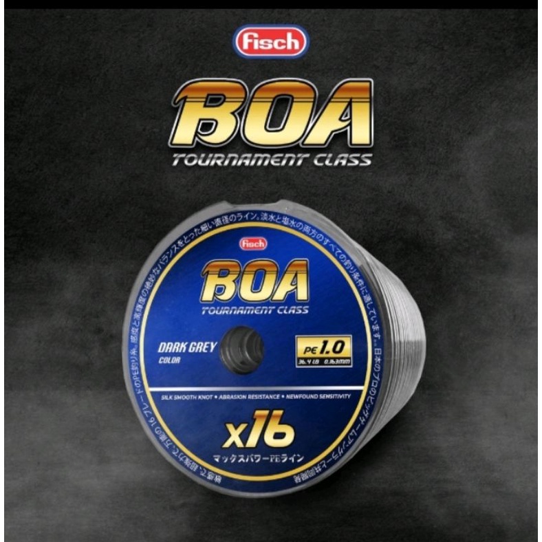 Senar PE Fisch BOA X16 Razor X12 #0.6 #0.8 #1.0 #2.0