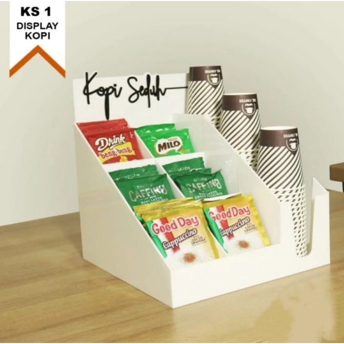Jual Tempat kopi sachet//Display kopi Shopee Indonesia