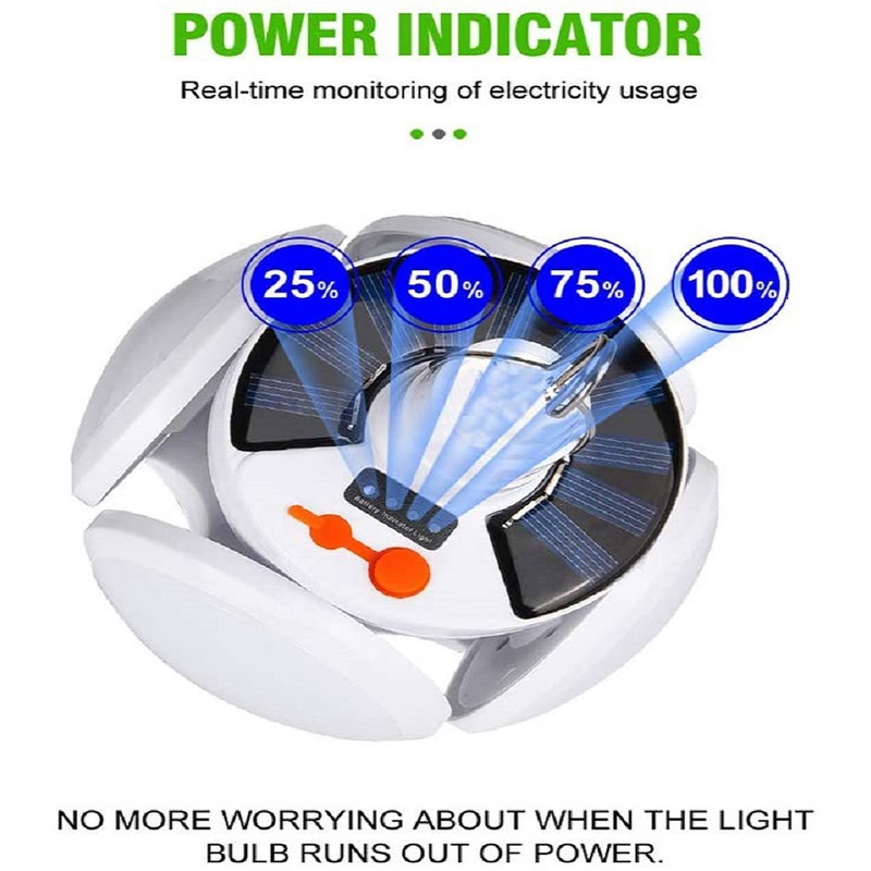 LAMPU SOLAR 5SISI //Lampu bola gantung solar / LAMPU FOOTBALL SOLAR led tenaga power solar panel TERBARU