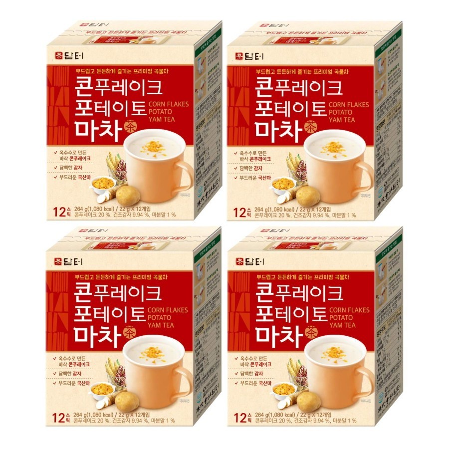 

(MINUMAN BUBUK) DAMTUH CORNFLAKE POTATO YAM TEA 264GR