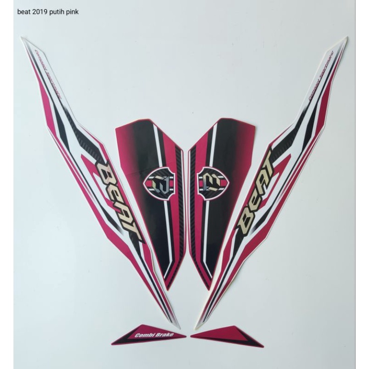 STRIPING ORI HONDA BEAT TH 2019