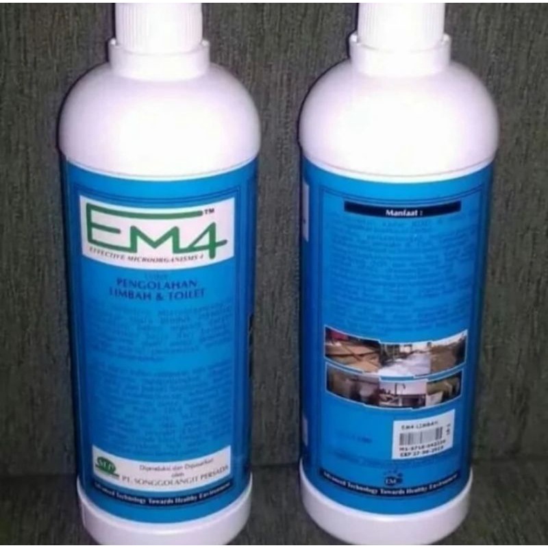 EM4 PENGOLAHAN LIMBAH TOILET