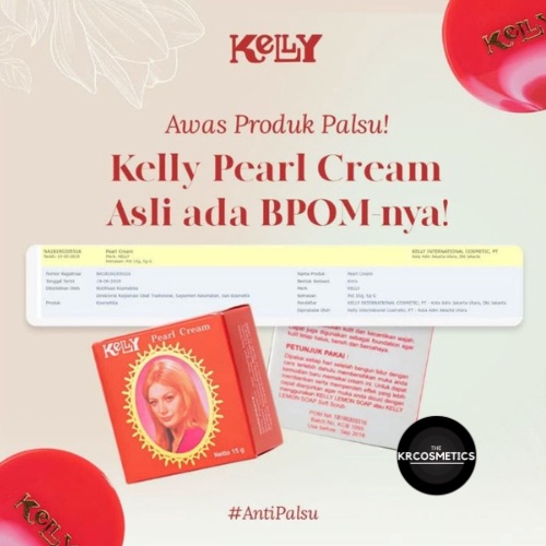 Kelly Cream 15 gr - kelly pearl cream 15gr