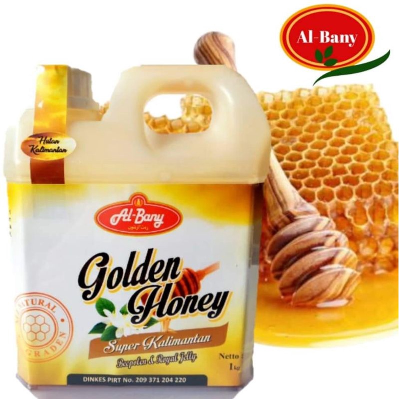 Madu Golden Honey Al-bany Nett 1kg