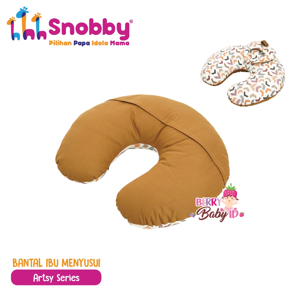 Snobby Bantal Ibu Menyusui Perlengkapan Nursing Pillow Multifungsi Berry Mart