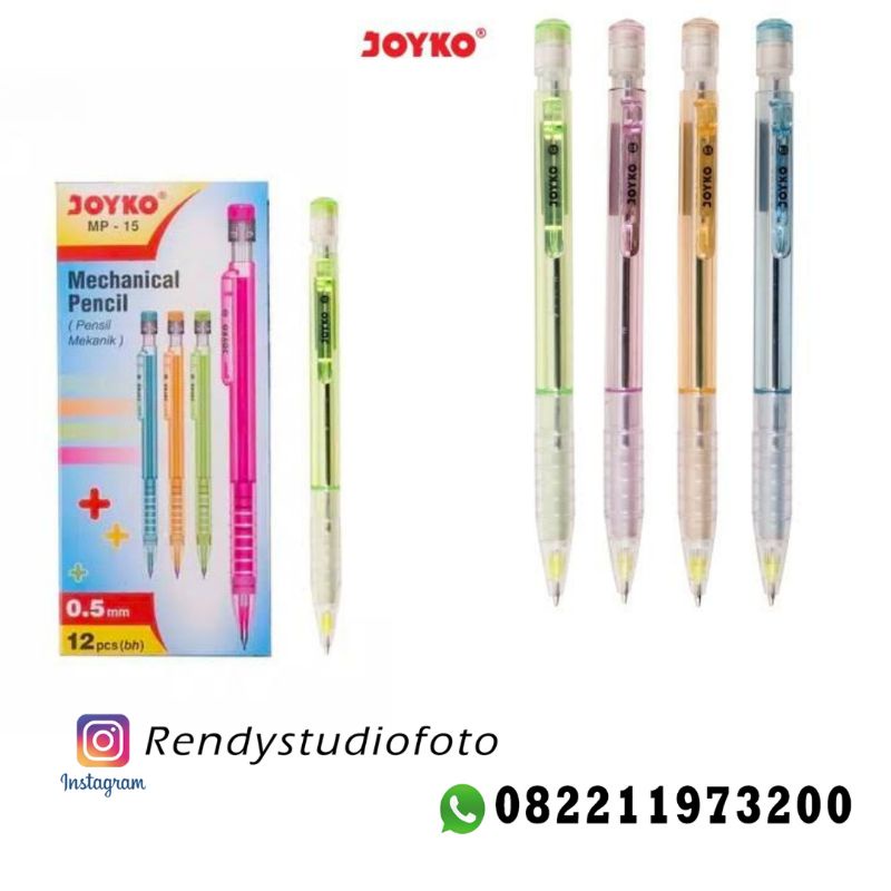 

PENSIL MECHANICAL JOYKO 0.5MM