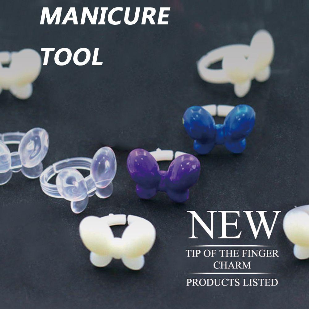 Agustinina Kuku Palsu Praktek Kartu Warna UV Gel Acrylic Nail Art Nail Rings Display