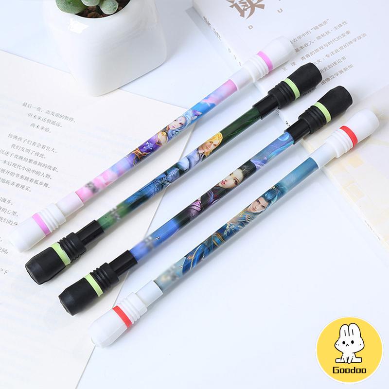 Spinning Pen Pulpen Dekompresi Murah Rotating Gaming Pen Oily Pen Balance Pen Fleksibel Untuk Pemula Berputar -Doo