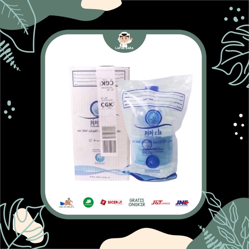 

Air Zam Zam 5L Bardcore CGK Asli Saudia Arabia