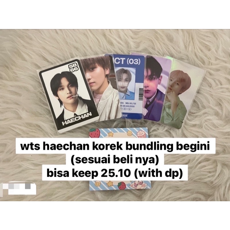 booked haechan korek (udh di dp org ya say)