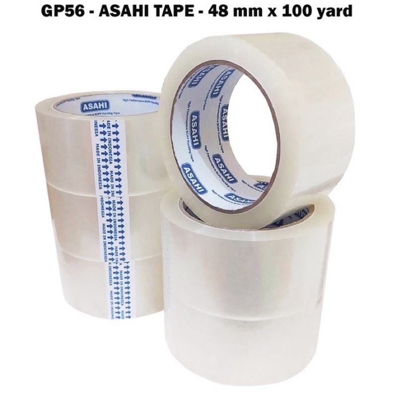 

Lakban Bening 48 mm x 100 yard STAR TAPE Isolasi Selotip Bening Super Lengket