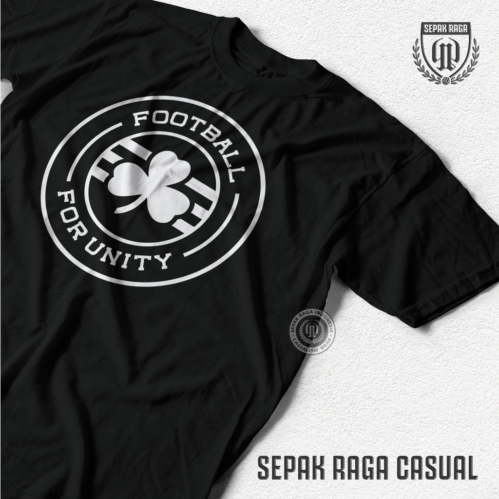 Kaos Football For Unity - Kaos Football Sepak Raga Casual