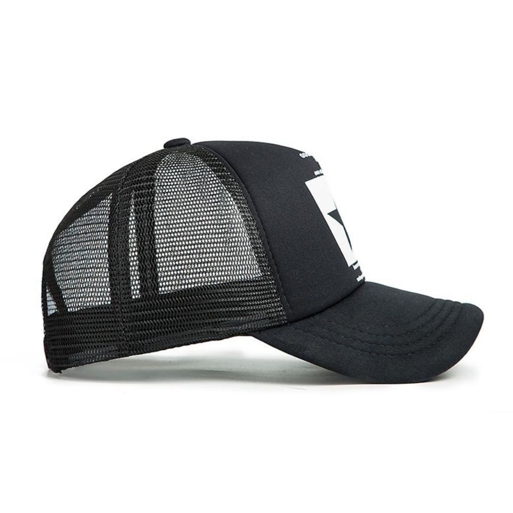 MARKETBIX Topi Trucker Baseball Star Quick Drying Mesh - SMT-ZHL23