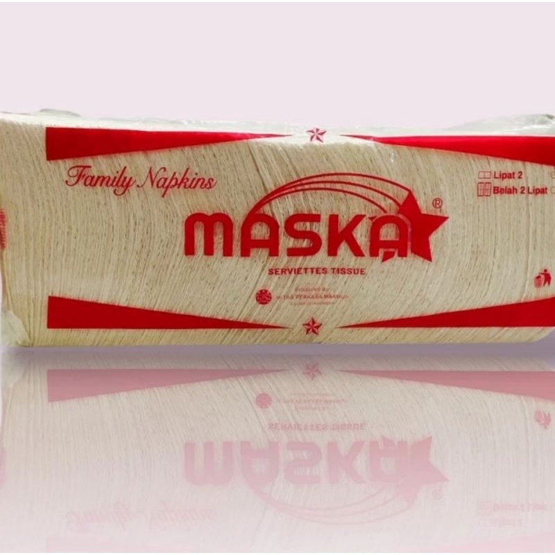 TISSUE NAPKIN MASKA FAMILY | Tissue Napkin Bal Besar | Grosir Tissue Napkin