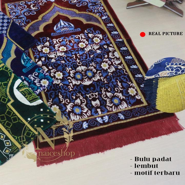 Sajadah Tebal Turki Bulu Premium Dijamin Halus