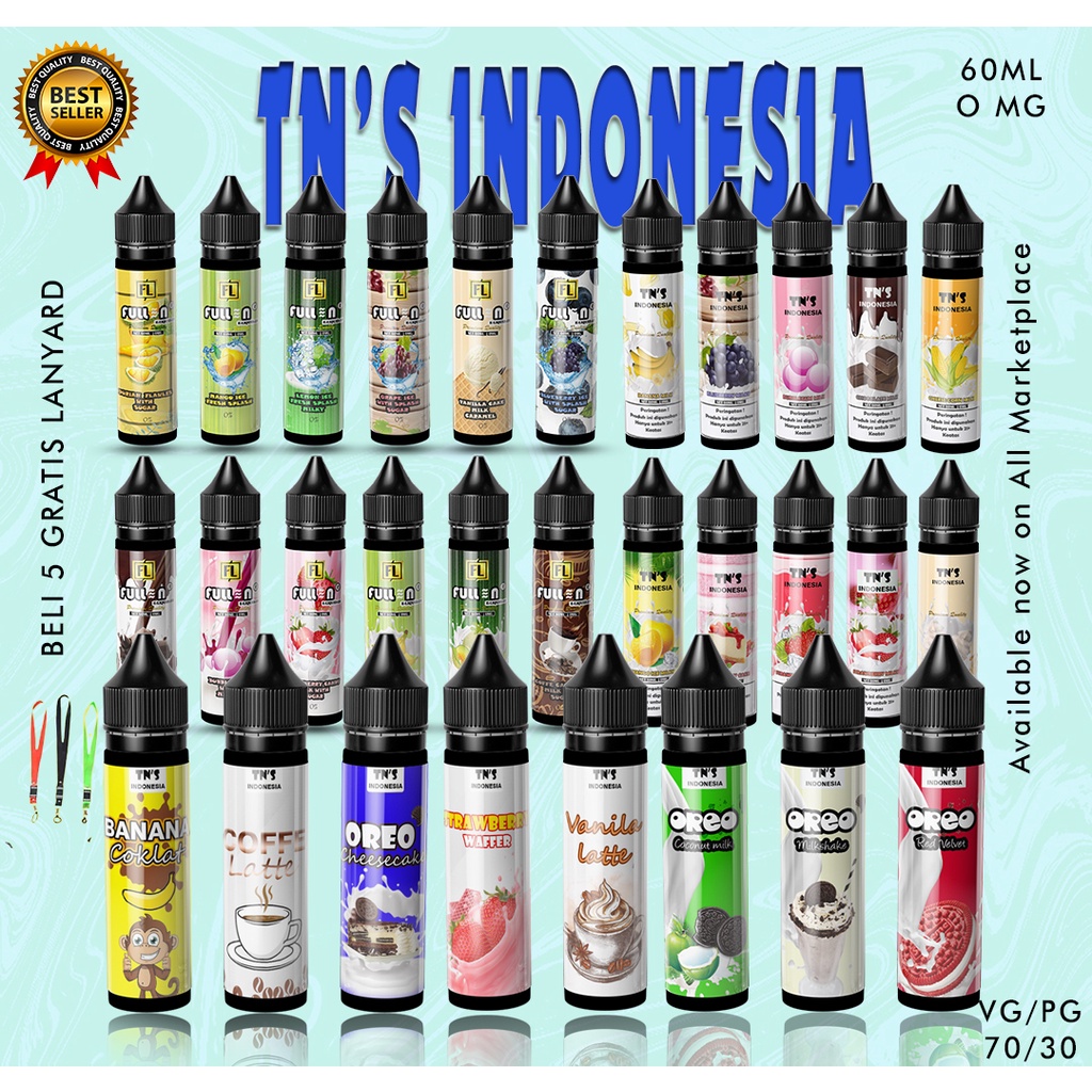 Liquids 60ml fulle coffe dan all varian likuids paling enak | pods | liqud | liwit | vapee.