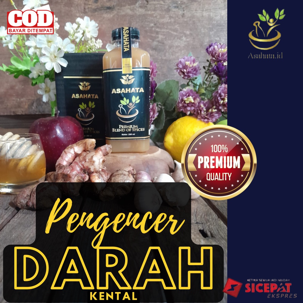 

Jus Bawang Putih Tunggal Berkhasiat Mengencerkan Darah Beku - Asahata Blend Of Spices